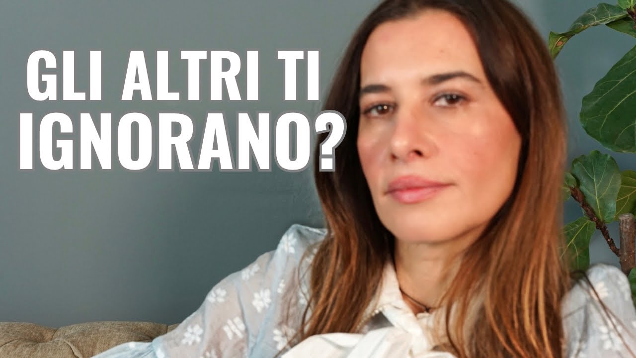 PERCHÈ PERMETTI DI ESSERE IGNORATO?