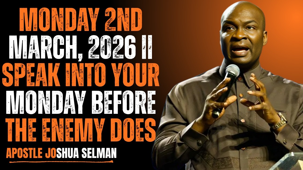 Speak Into Your Monday Before the Enemy Does | Powerful Monday Prayer – Apostle Joshua Selman 🔥🙏