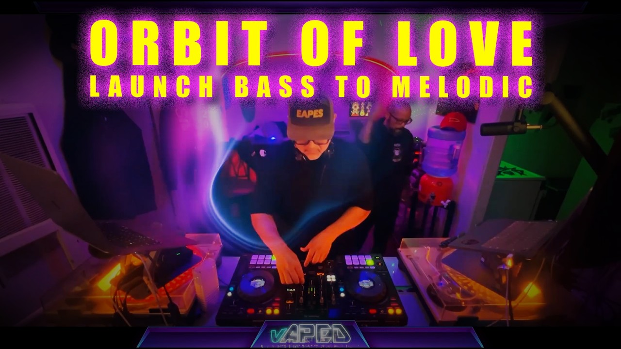 Orbit of Love: A 3HR Bass to Breaks to Melodic B2B Journey | DJ vAPED x Lunar Freq