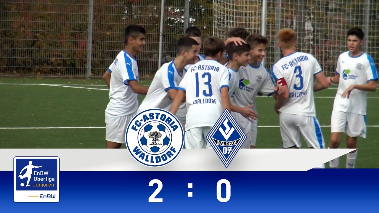 EnBW-Oberliga C-Junioren - FC Astoria Walldorf - SV Waldhof Mannheim