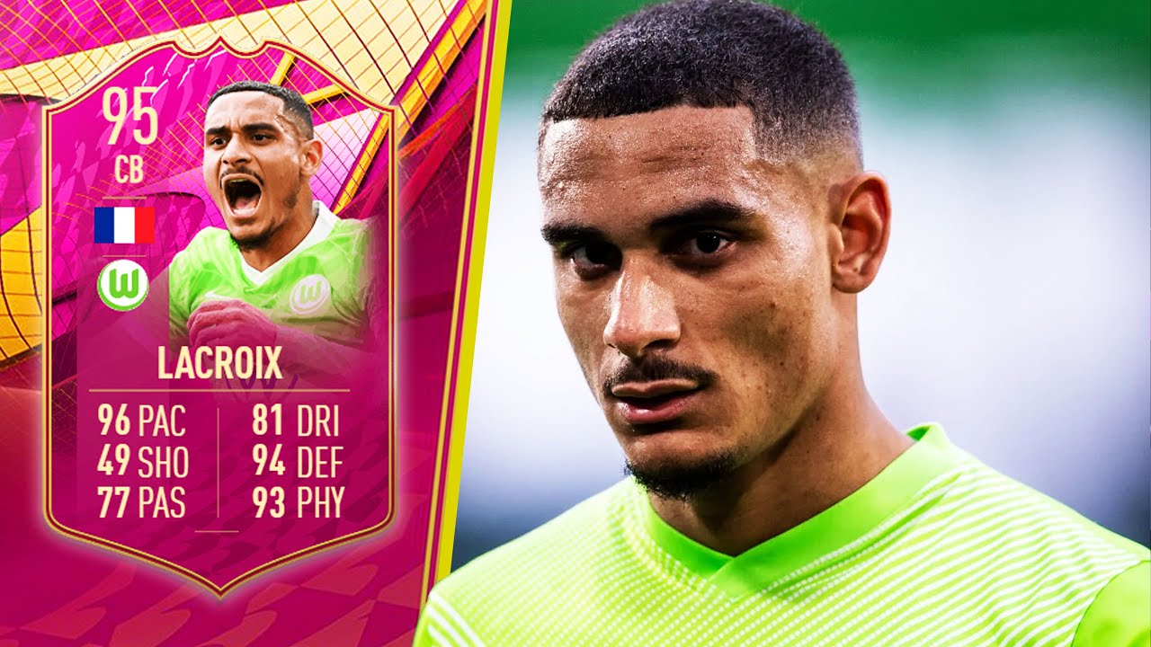 Seriously 'VIBEY' CB!! 😱 95 Futties Maxence Lacroix Player Review! FIFA 22 Ultimate Team