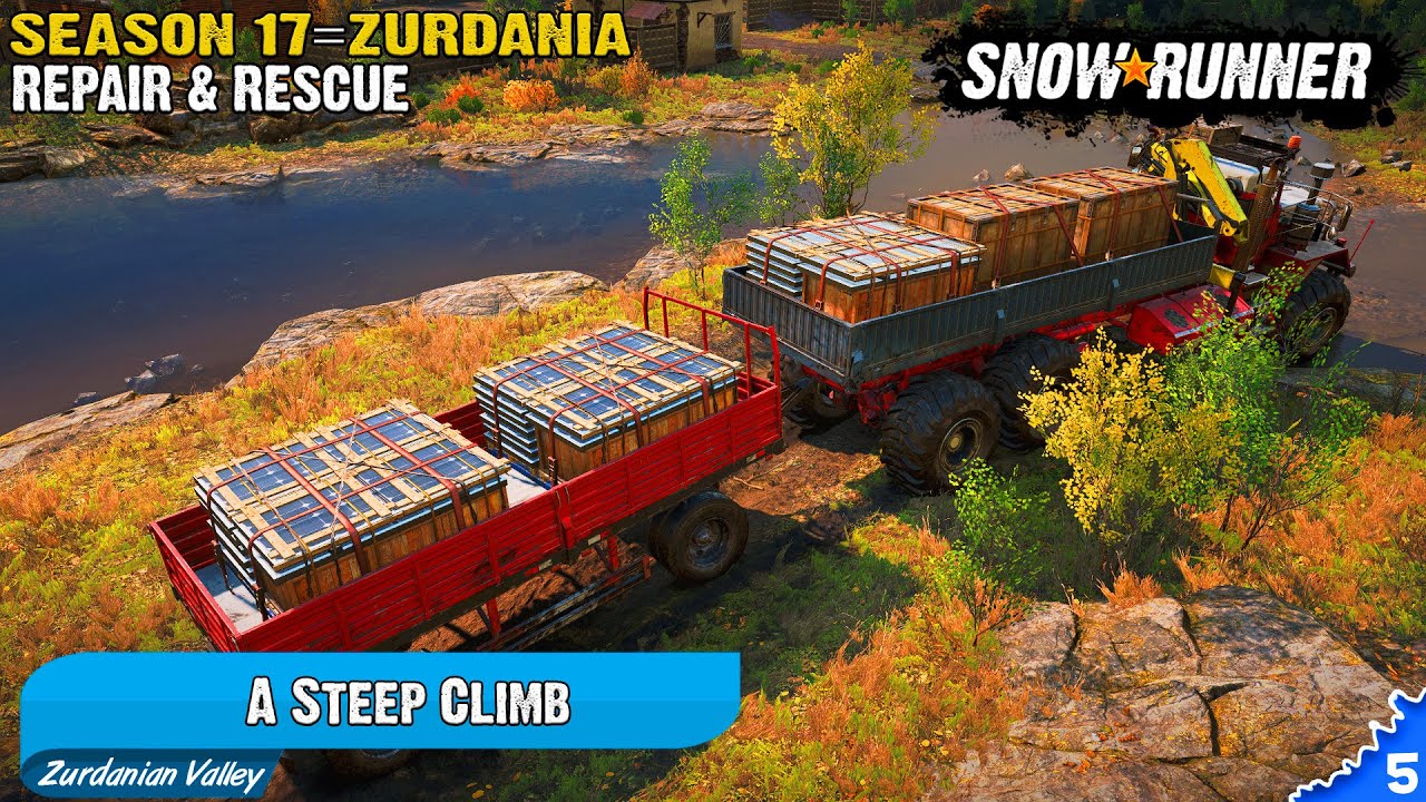 SnowRunner : Sezonul 17 | Zurdanian Valley : A Steep Climb