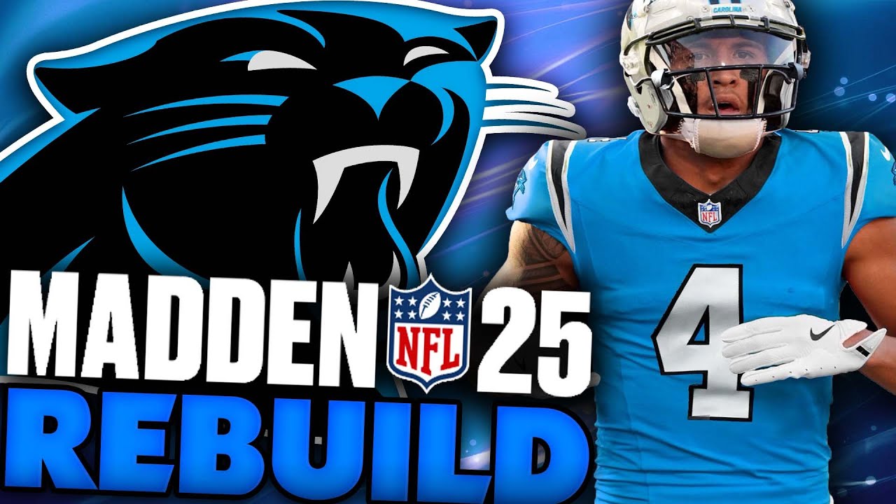 Tetairoa McMillan Carolina Panthers Rebuild! Madden 25 Franchise