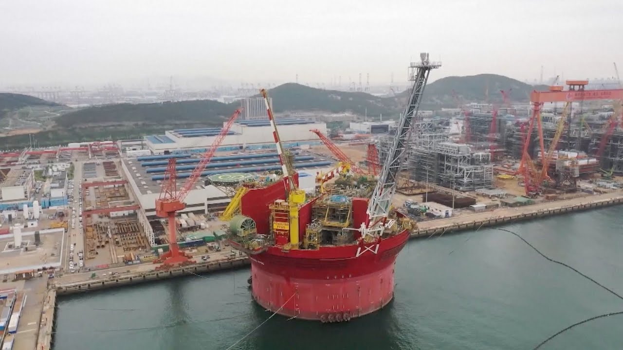 32,000-tonne FPSO vessel delivered in E China's Qingdao