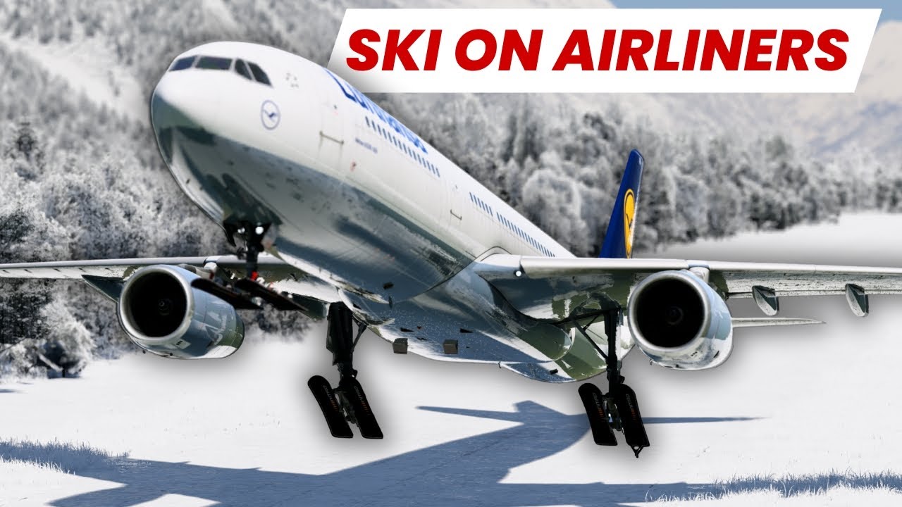 Airliners on Skis Looks Crazy — But It Works