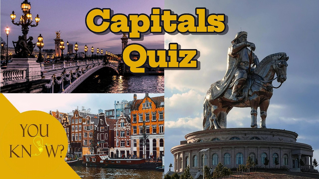Only 1% Can Get All 15 Questions about the Capitals Right! 🧠🔥