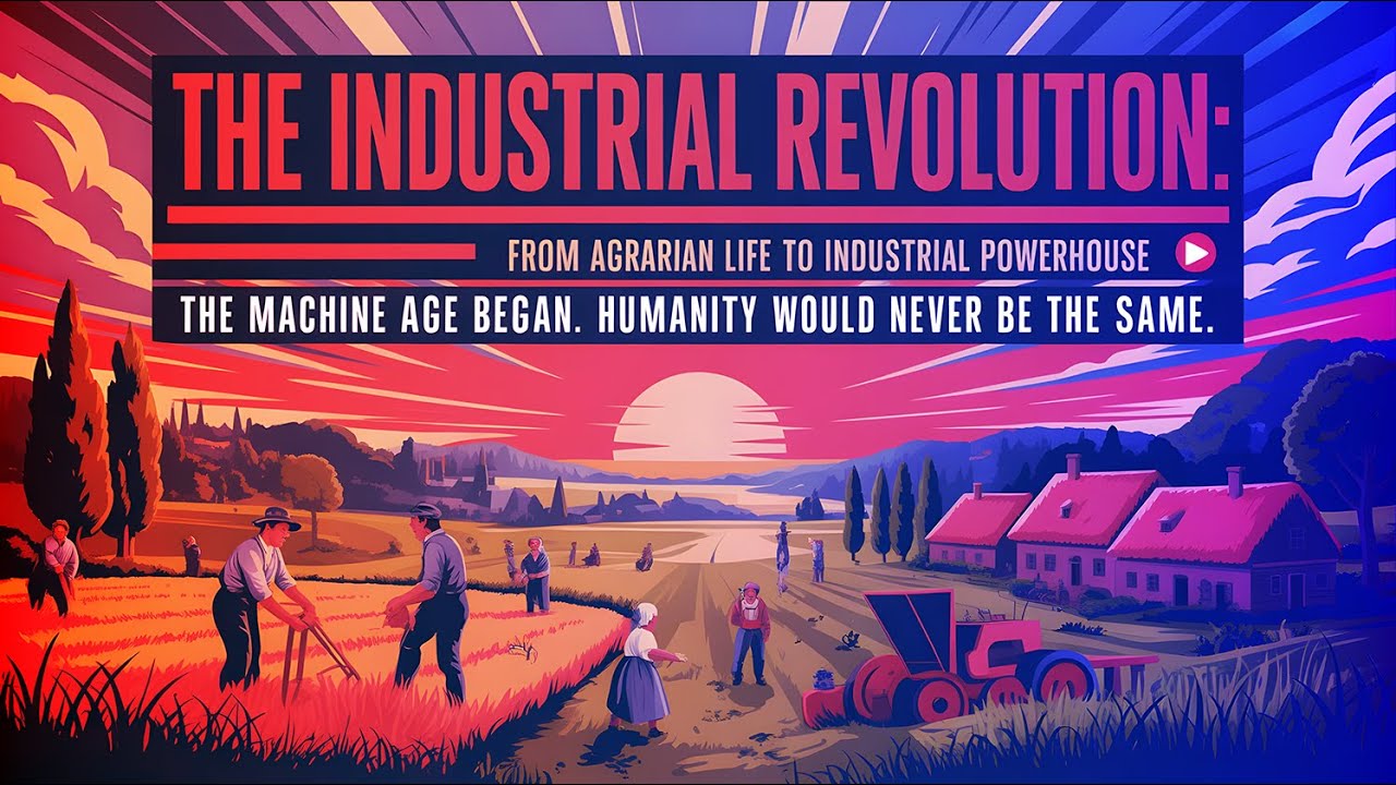 The Industrial Revolution: From Agrarian Life to Industrial Powerhouse