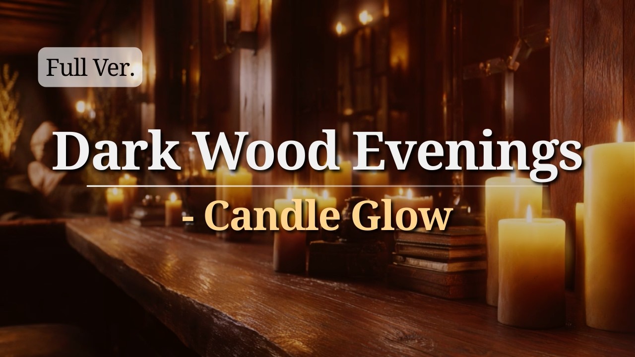 【Night Chill】Dark Wood Evenings -  Candle Glow (Full Ver.)