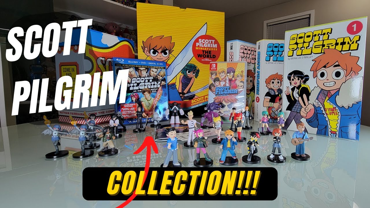 Scott Pilgrim Collection: Comics, Movie, Switch Game, Figures & More!