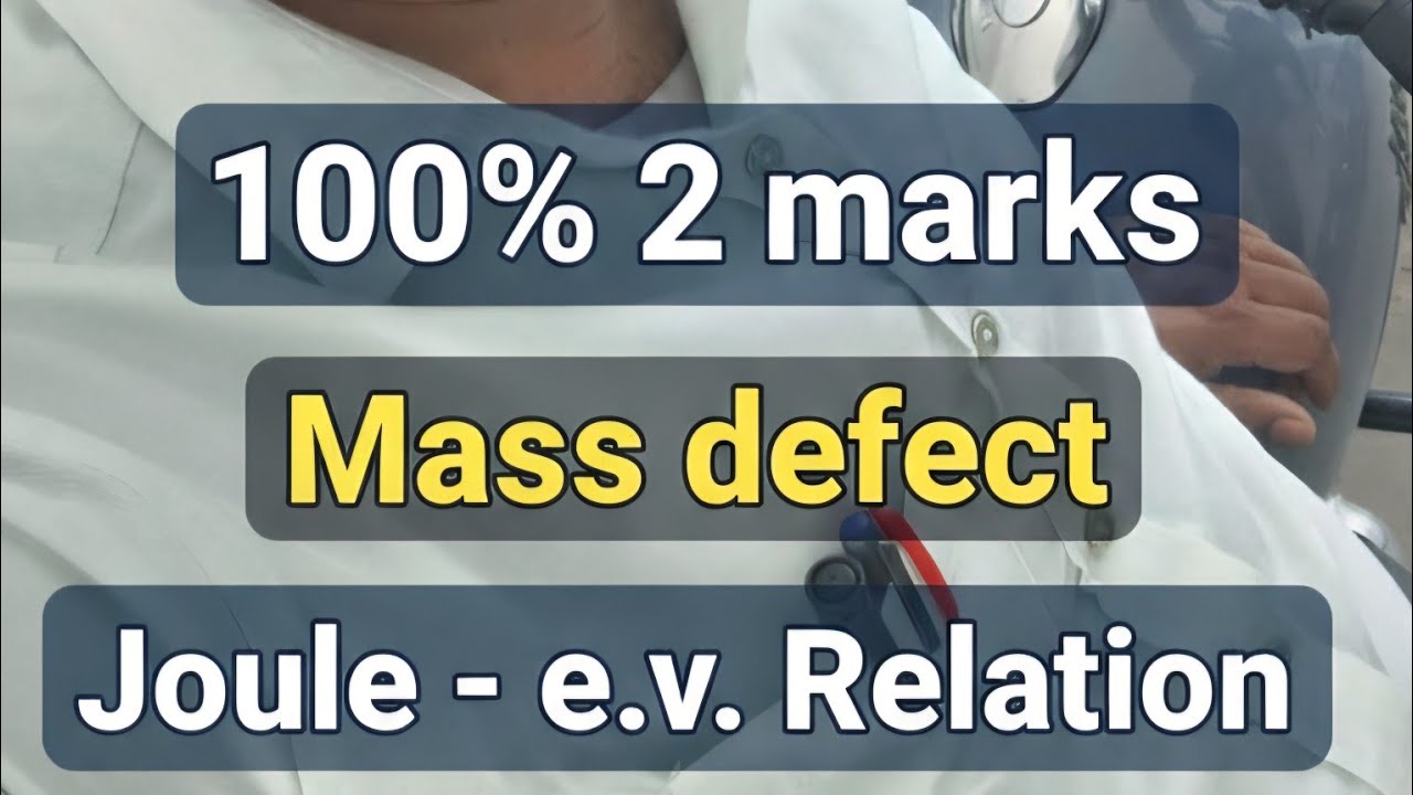Mass difect and Binding energy 