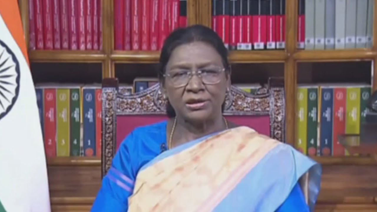 PRESIDENT DROUPADI MURMU ADDRESSES ON THE EVE OF REPUBLIC DAY 2026.