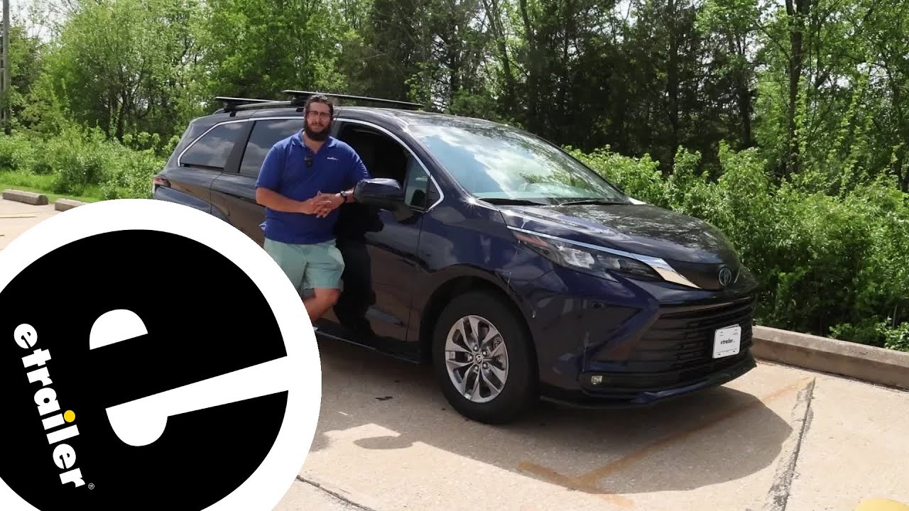 etrailer | Installing the Thule WingBar Evo Roof Rack for Raised Rails on a 2025 Toyota Sienna