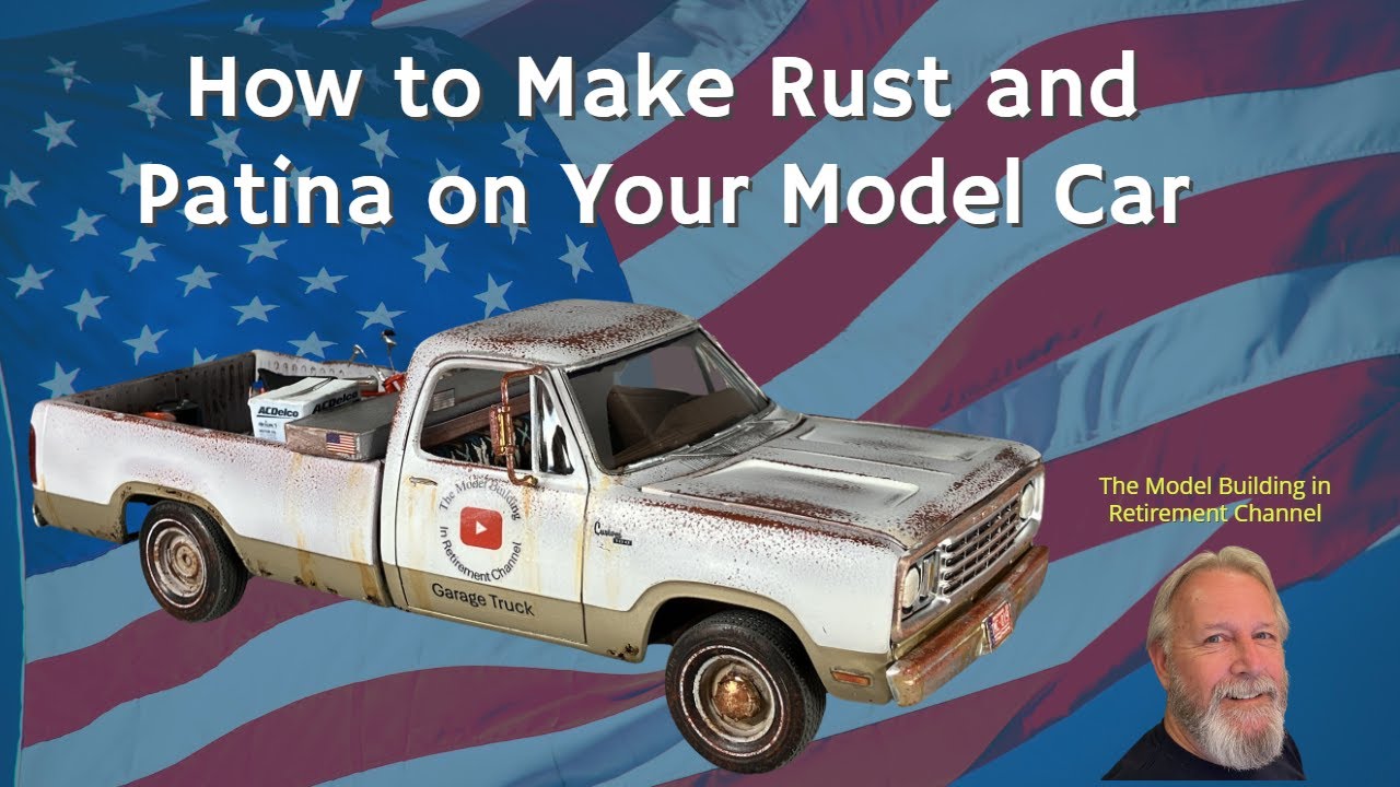 How to Make Rust Holes and apply the Chipping Method to Patina Your Model Car