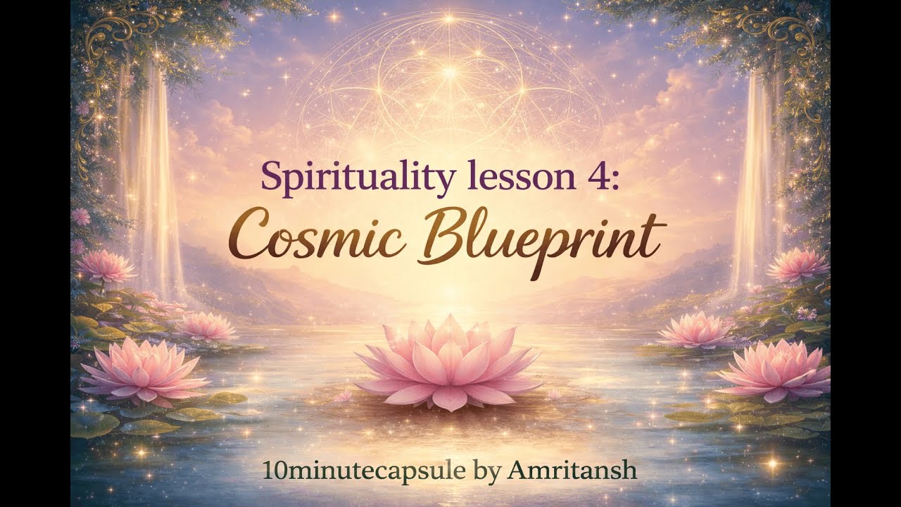 Cosmic Blueprint||Spirituality lesson 4 English ||@10minuteCapsule‬ #god #paramatma #creation