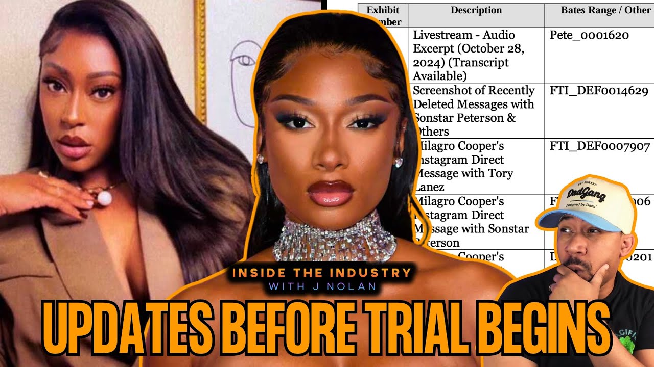 Megan Thee Stallion vs Milagro: Exhibits & Witnesses for Trial