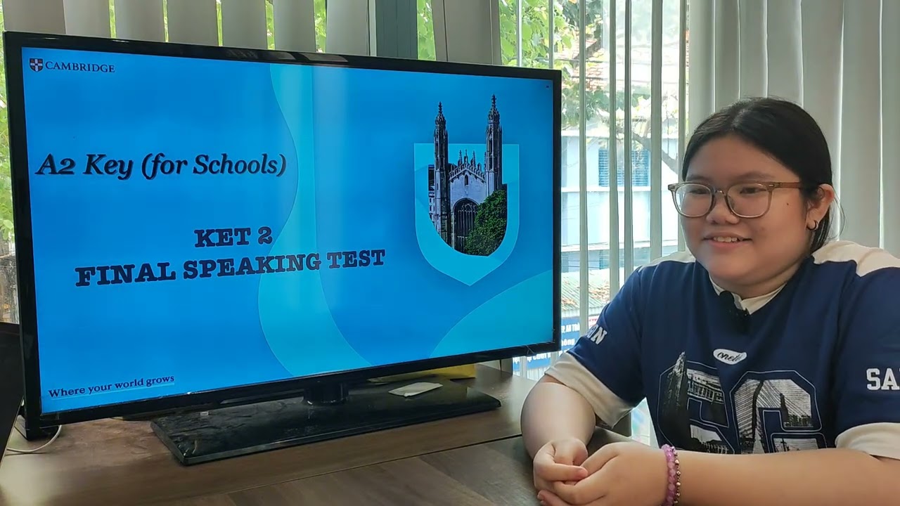 KET 2 - FINAL SPEAKING TEST - ROSIE