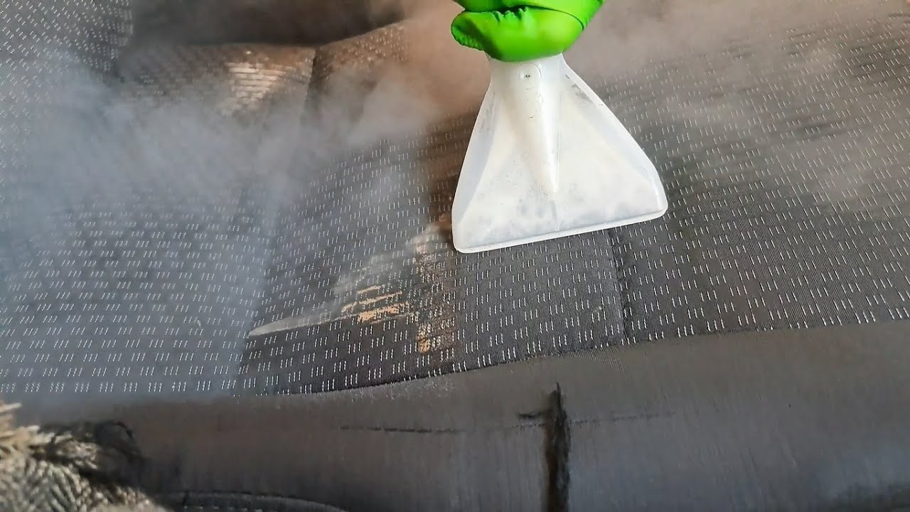 Curatare si igienizare tapiterie auto cu aburi Oradea, Spalare scaune banchete mochete auto