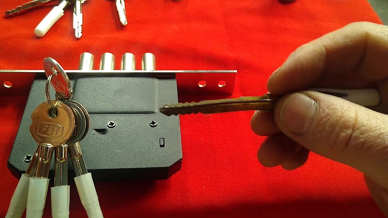 Ganzua tetra con hojas de segueta