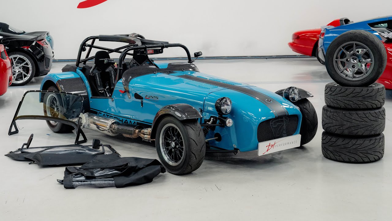 Miami Blue Caterham 420R with £15k premier power upgrades