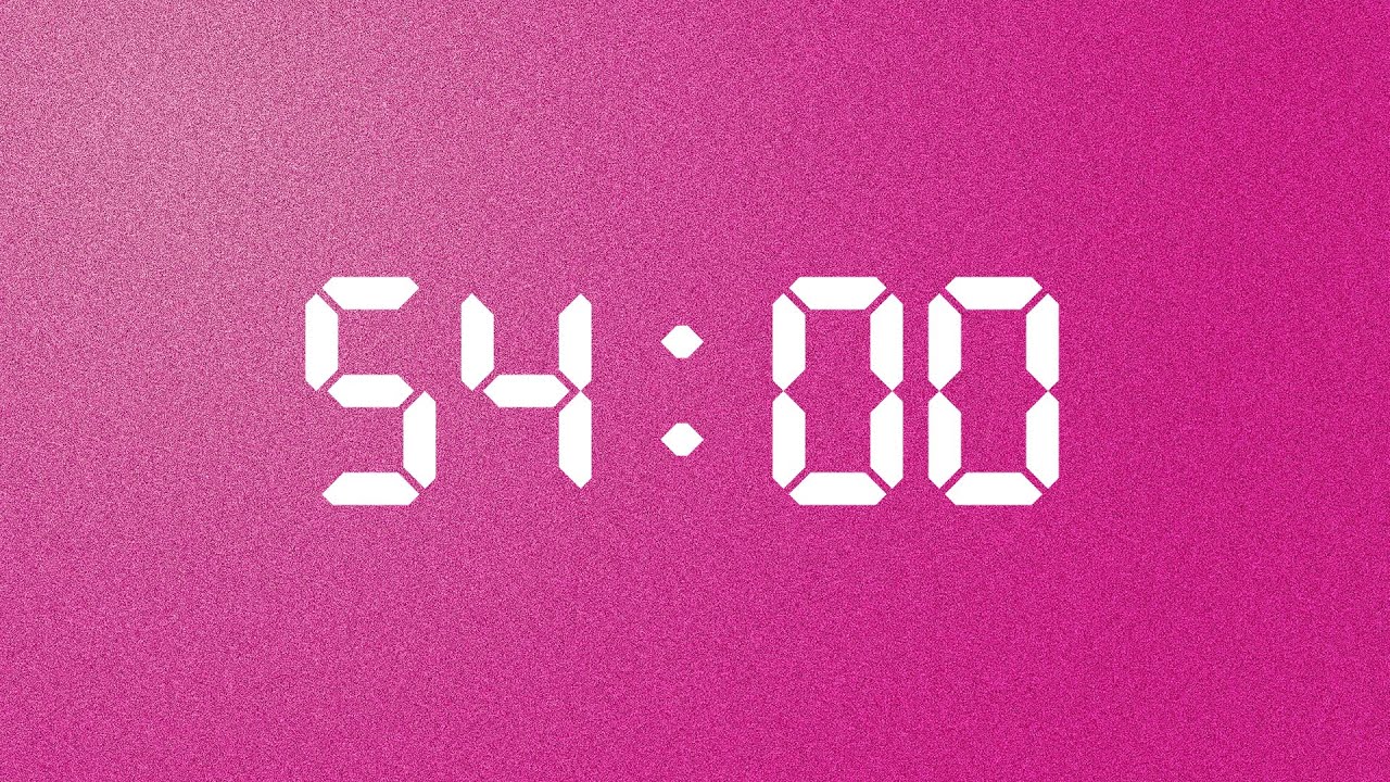 54 Minute Timer Refined Work | Rose Gold Edition | NX