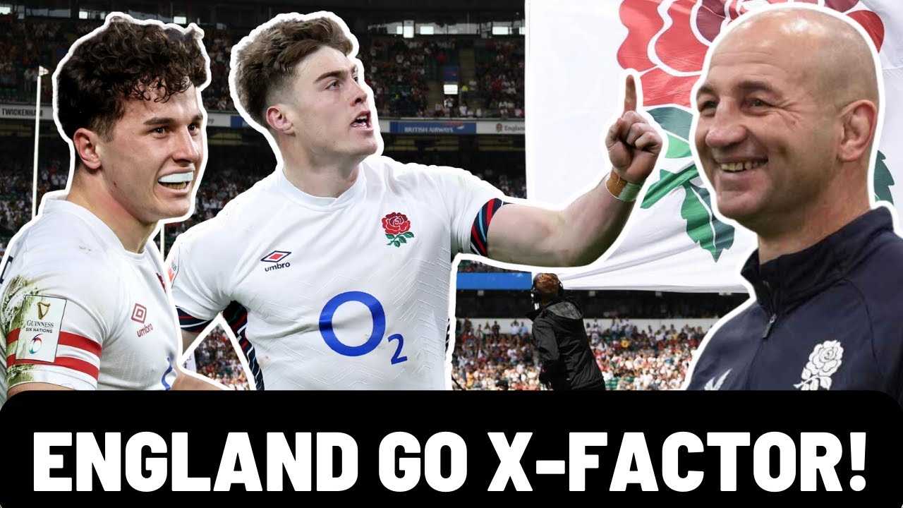 ENGLAND GO FOR X FACTOR! | TEAM FOR WALES ANNOUNCED | SIX NATIONS