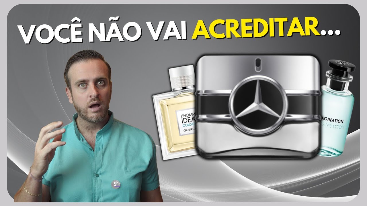Experimentei o perfume Mercedes-Benz Sign Your Attitude e… VOCÊ NÃO VAI ACREDITAR #perfume