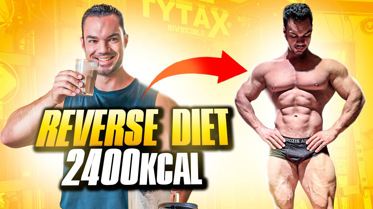 MA REVERSE DIET POUR GARDER MA SÈCHE (2400 CALORIES)