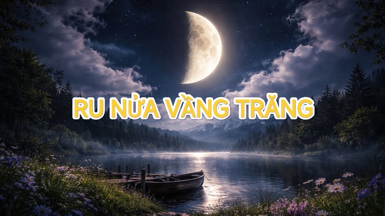 Bài hát: Ru nửa vầng trăng(Nhạc tâm trạng hay cho tình yêu đôi lứa). Nghe là ghiền