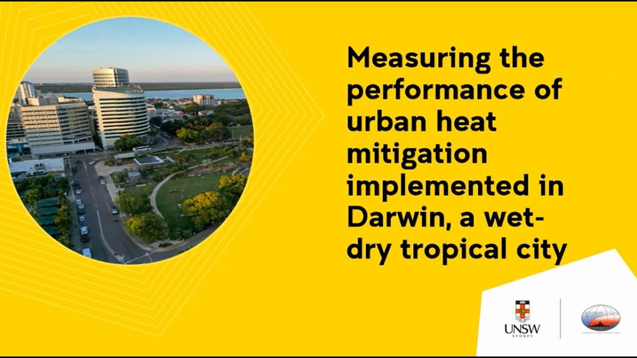 Measuring the performance of urban heat mitigation implemented in Darwin, a wet dry tropical city