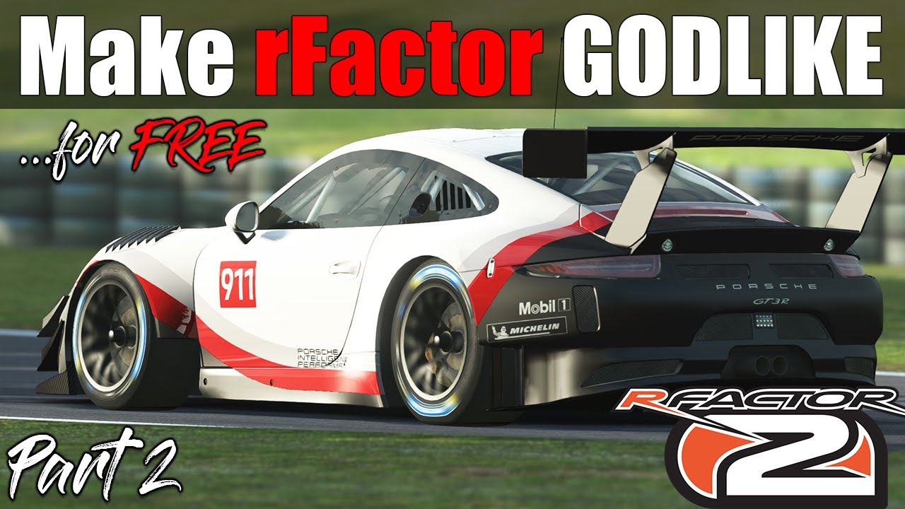 rFactor 2 становится БОГООБРАЗНЫМ с 18 БЕСПЛАТНЫМИ лазерно-сканированными треками | Часть 2