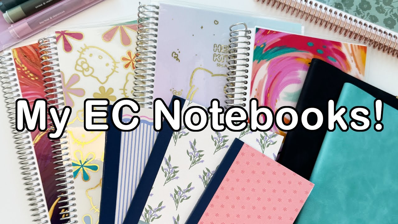 Erin Condren Notebook Sale | Tips + How I Use My EC Favorite Notebooks!