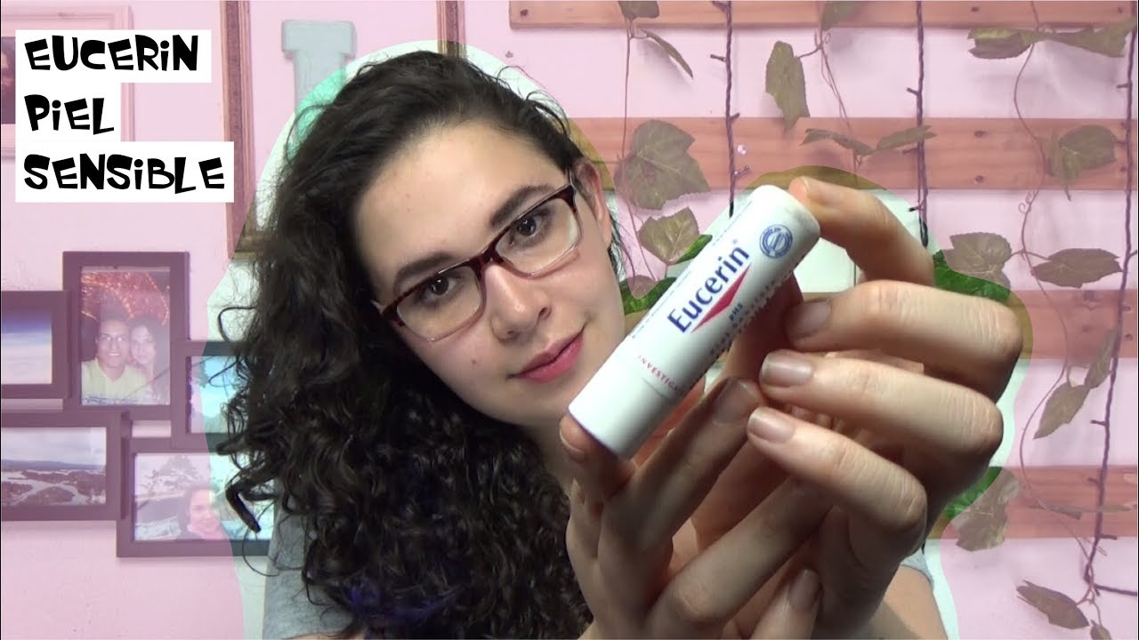 PROBANDO BÁLSAMO LABIAL EUCERIN PIEL SENSIBLE - Easywithlu
