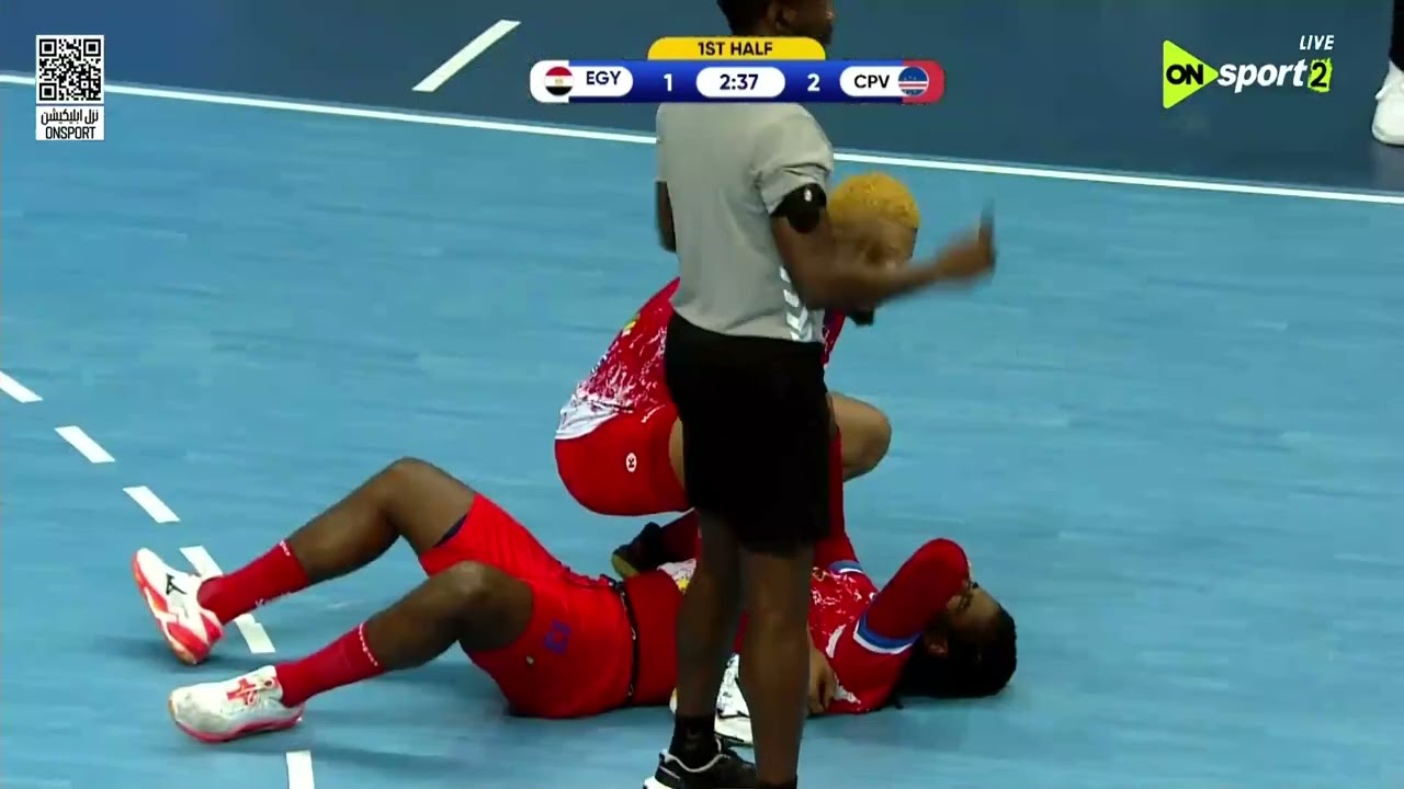 مباراة كرة اليد | مصر - كاب فيردي | 32 - 26 | دور قبل النهائي لكأس الأمم الإفريقية 2026