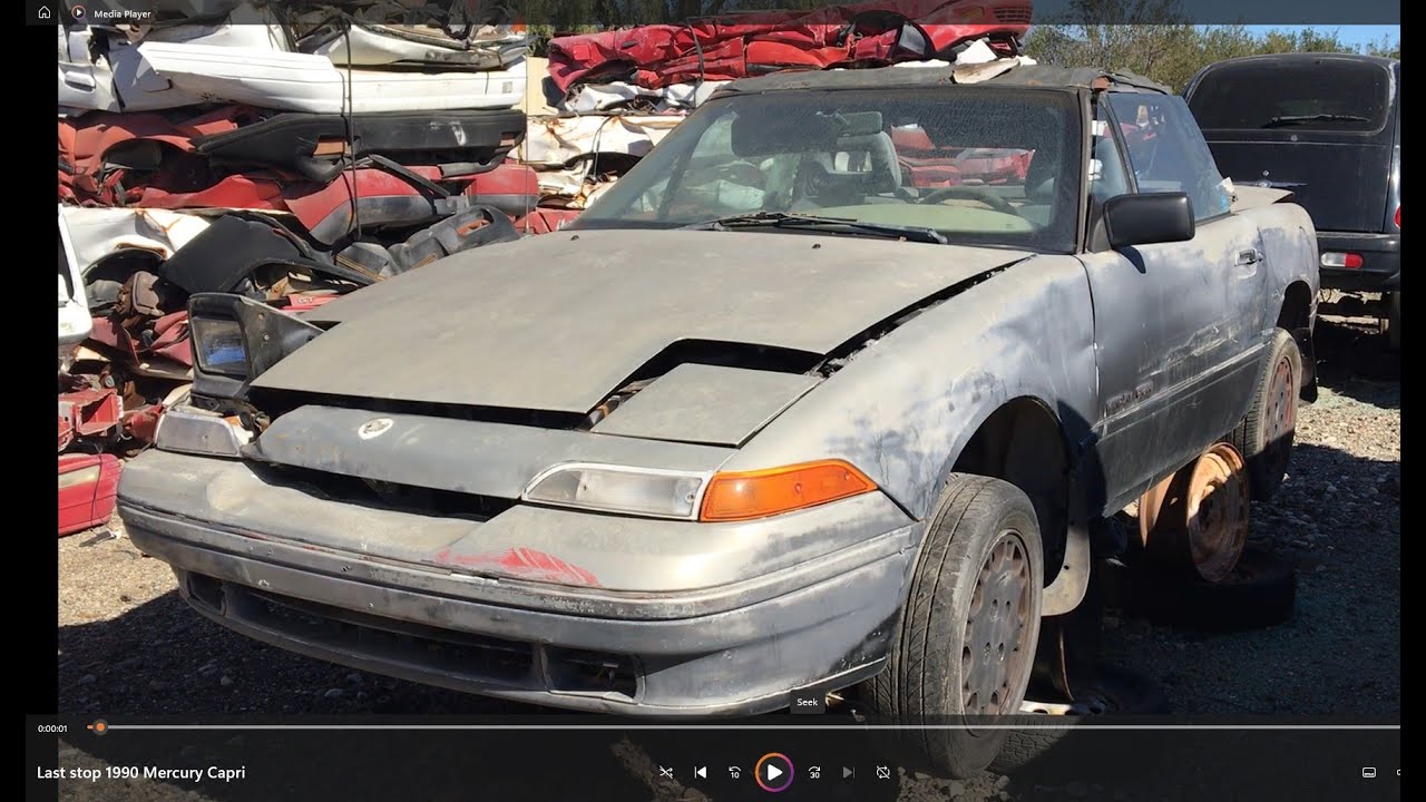 Last stop: 1990 Mercury Capri