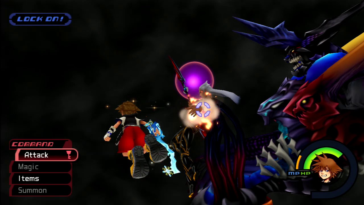 KHFMHD Final Bosses Level 1 (Ansem, Darkside, World of Chaos)