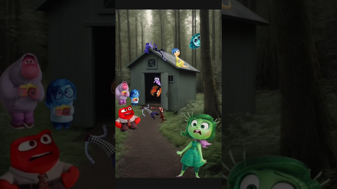 POV Fear and Anxiety in the forest | Inside Out 2