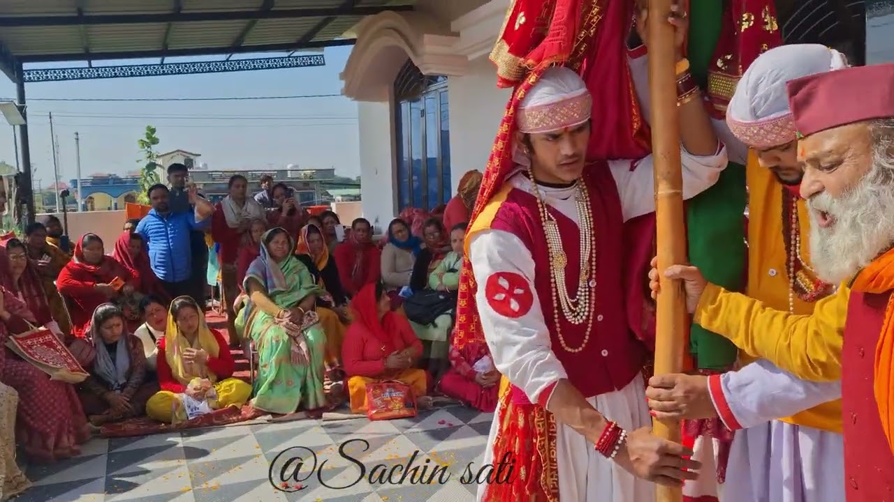 🙏❣️माँ जिलासु चन्डिका देवी का ऋषिकेश से विदाई और सेलाकुई में स्वागत🙏❣️