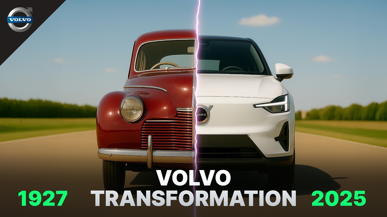 Трансформация Volvo (1927–2025) | Безопасность, инновации и скандинавский дизайн
