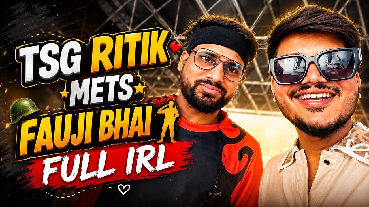 TSG RITIK MEETS TG🤯 & S8UL PLAYER'S FROM PARIS IRL 🔥 #tg #tgfozyajay #tsgritik #ewc #ffewc 