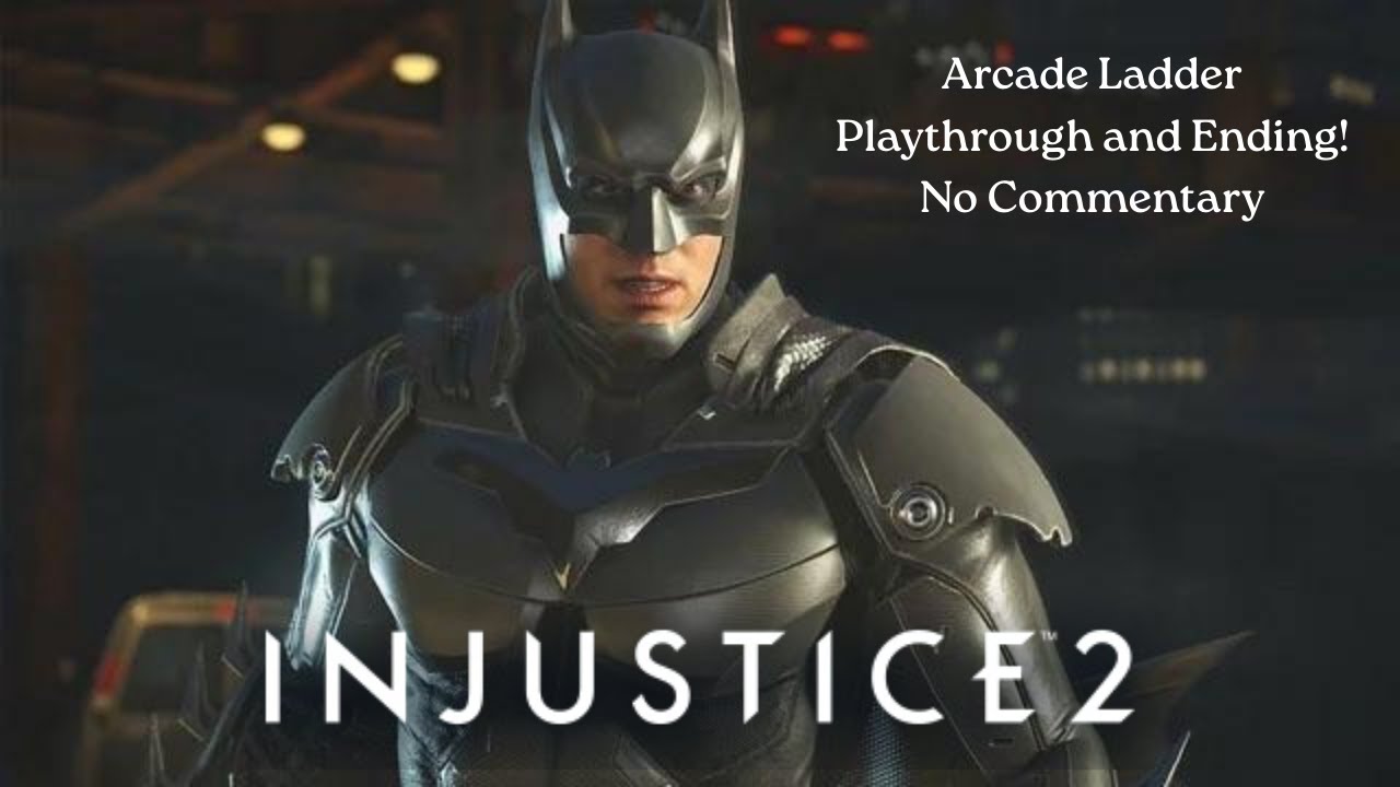 Injustice 2: Batman Arcade Ladder - Master Battle Simulator Walkthrough (No Commentary)