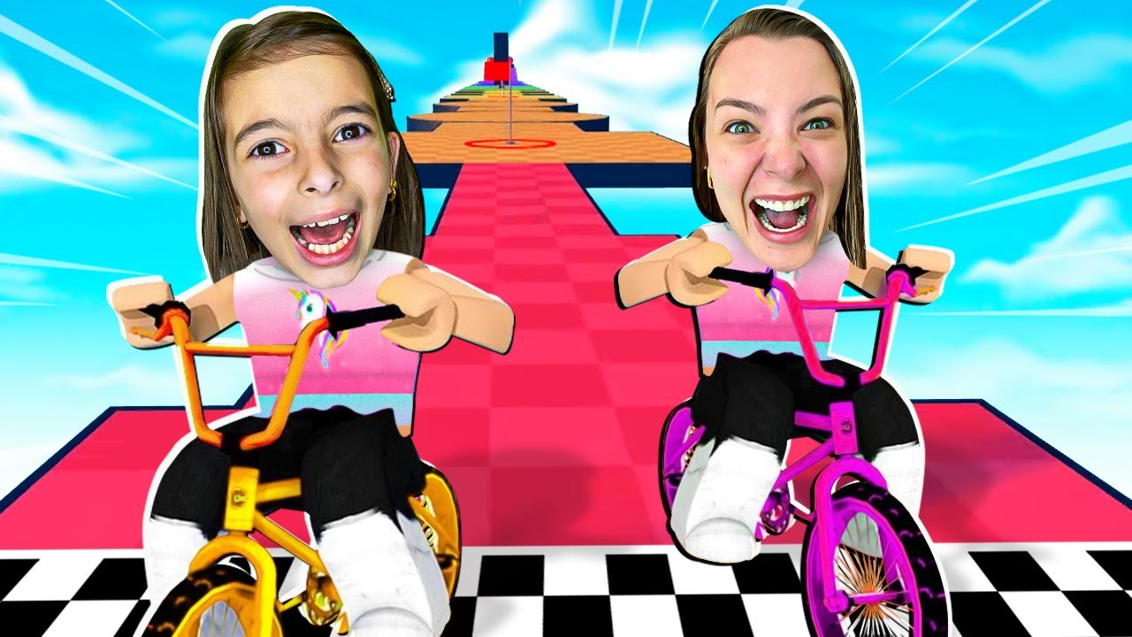 PARKOUR de BIKE no ROBLOX! obby but you're on a bike