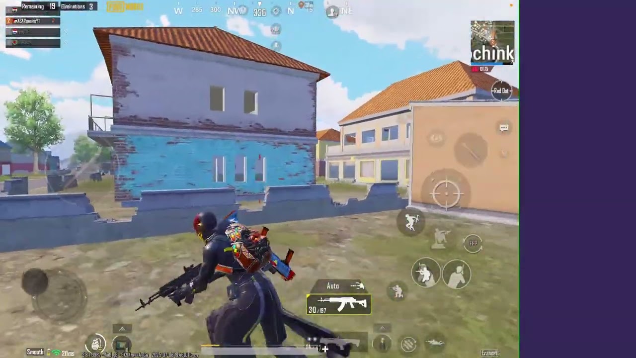 ASAR gaming Live Stream PUBG Ultimate Royal iPad Pro 120fps game play with random players