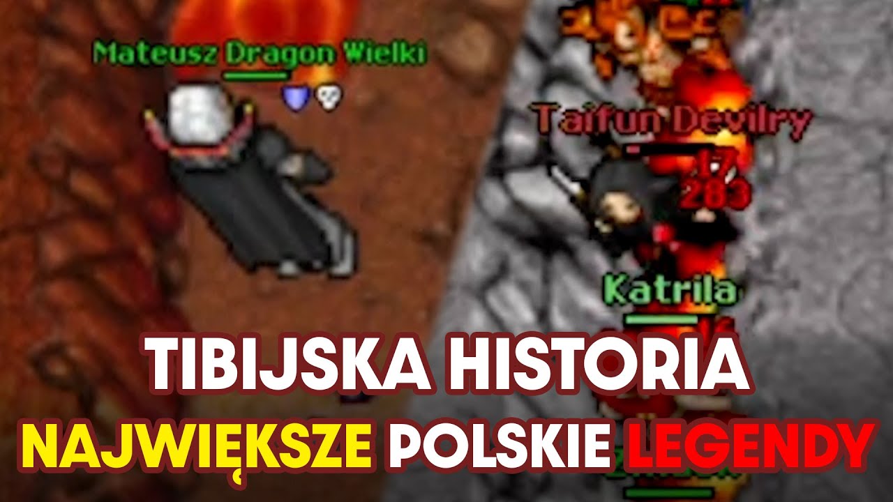 NAJWIĘKSZE POLSKIE LEGENDY W ŚWIECIE TIBII