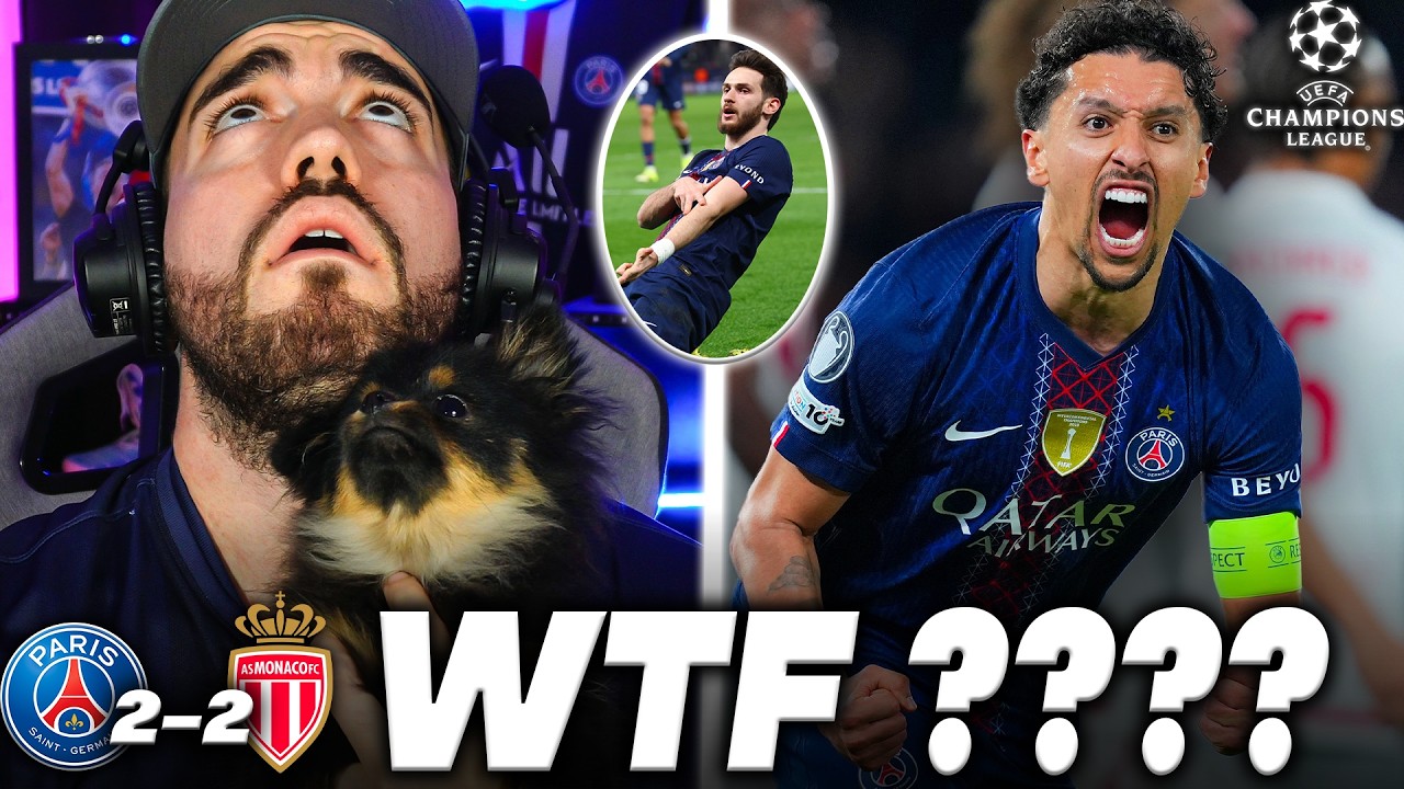 PSG *2-2 Monaco | Je vais péter un CÂBLE ! 🤬