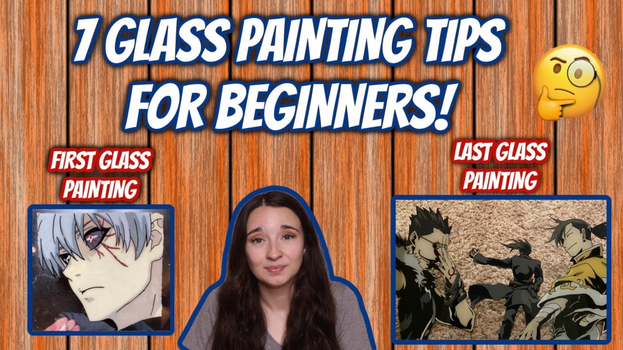 THINGS I WISH I KNEW WHEN I STARTED REVERSE GLASS PAINTING! (7 Tips for Beginners!)