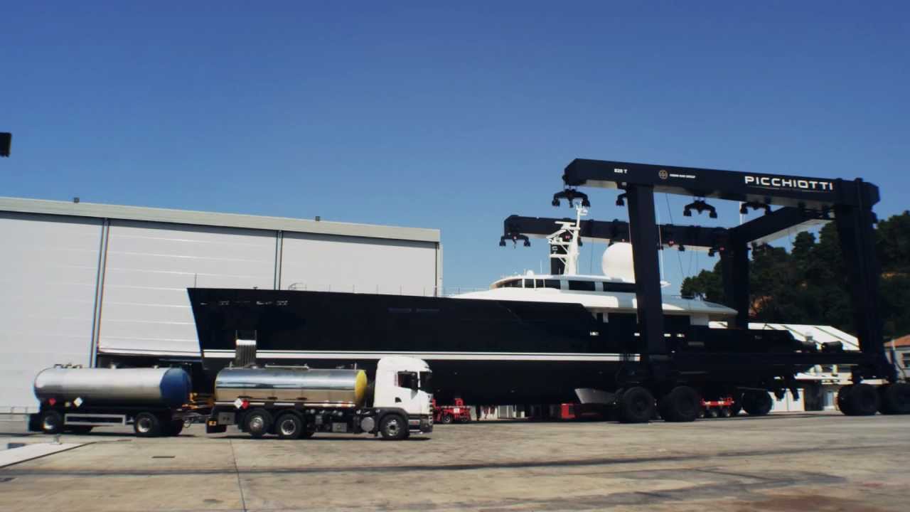 Picchiotti Yachts : 55m M/Y Galileo G : Launch
