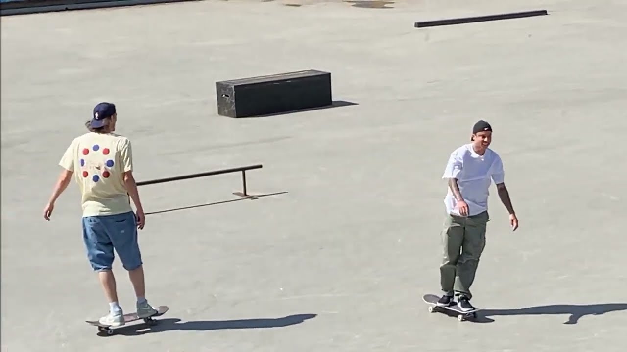 FLIP Euro Tour 2022 - Go Skateboarding Day Hamburg ; Luan Oliveira, Tom Penny, Art Cordova