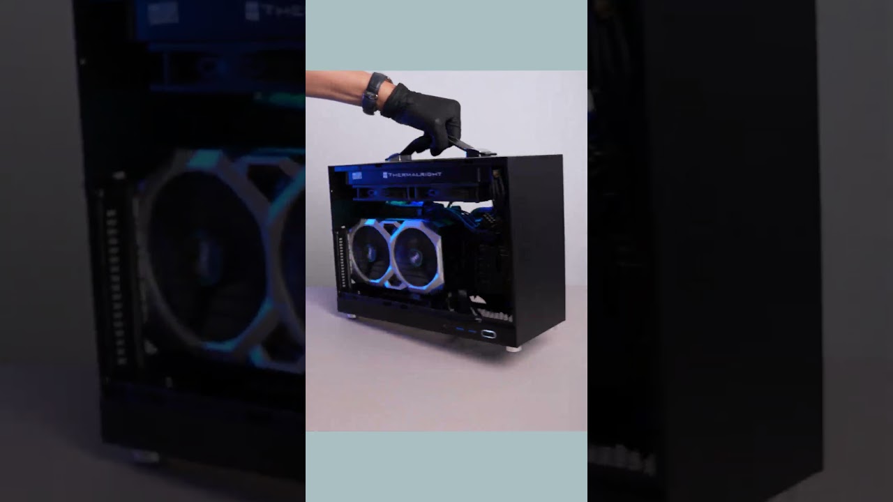 [PCNGON] Tr&ecirc;n tay PC Mini ITX cấu h&igrave;nh I5 14600K kh&ocirc;ng VGA trong case Shiny Snake S450 #itx
