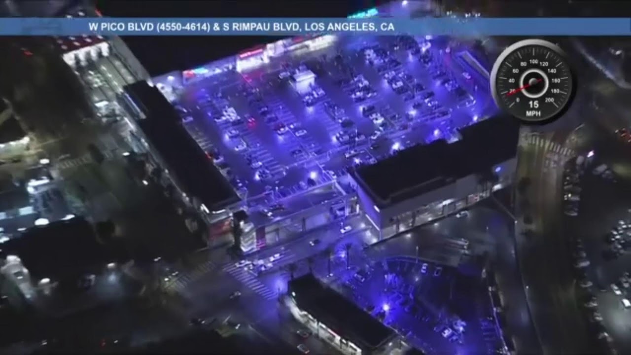 Live Police Chase in L.A