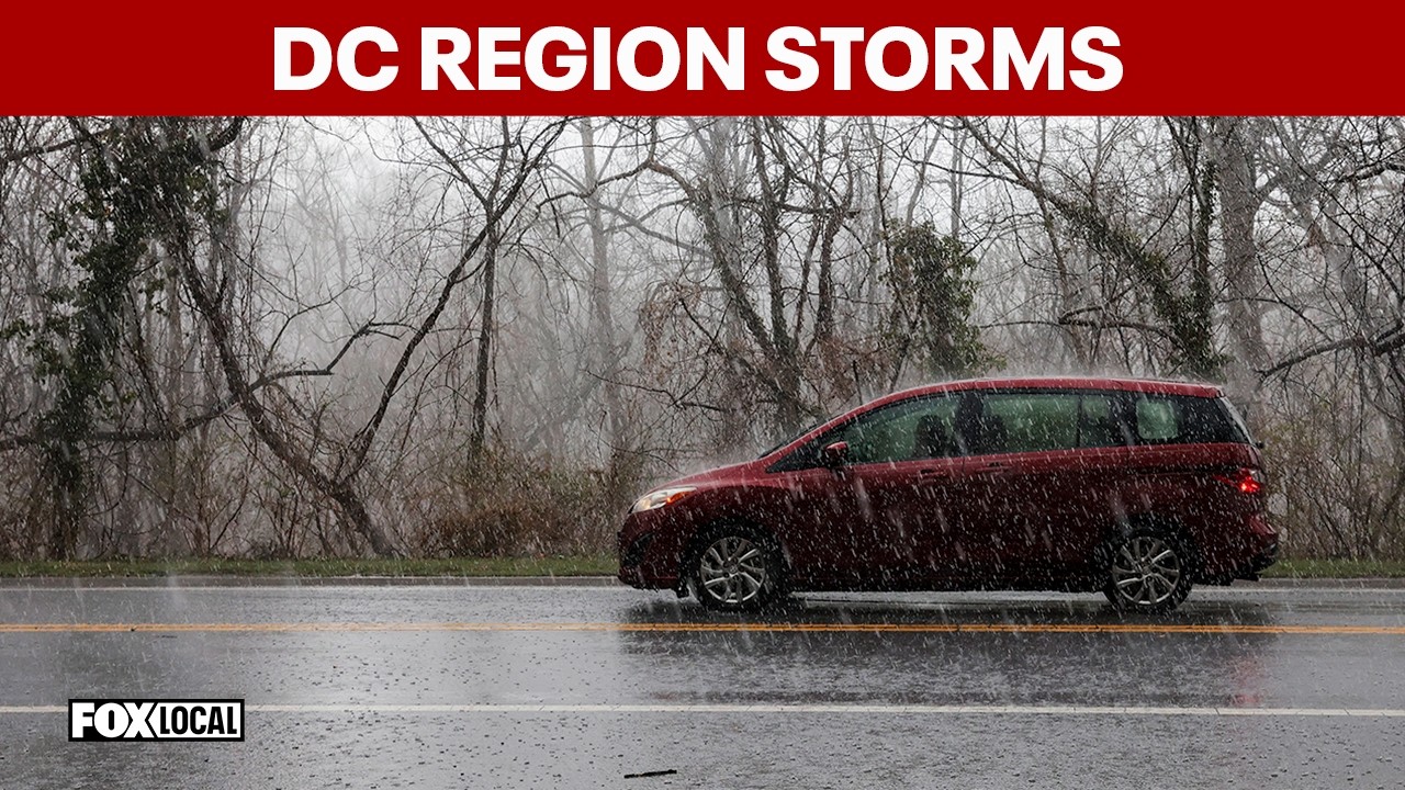 Strong storms move through DMV; 'Peeping Tom' arrested in Reston; Shootout in NE DC | TOP STORIES